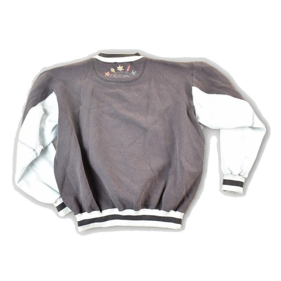 Vintage 1990s Salty Dog Gant Autumn Crewneck Sweatshirt Mens S from propervintagecanada