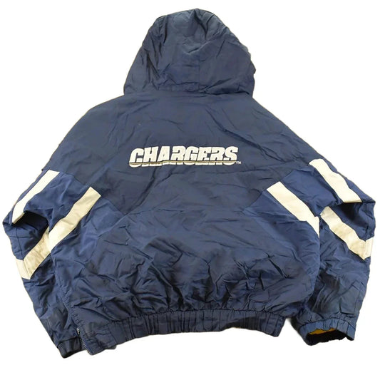 Vintage 1990s San Diego Chargers NFL Pro Line Starter Anorak Jacket Men's M from propervintagecanada