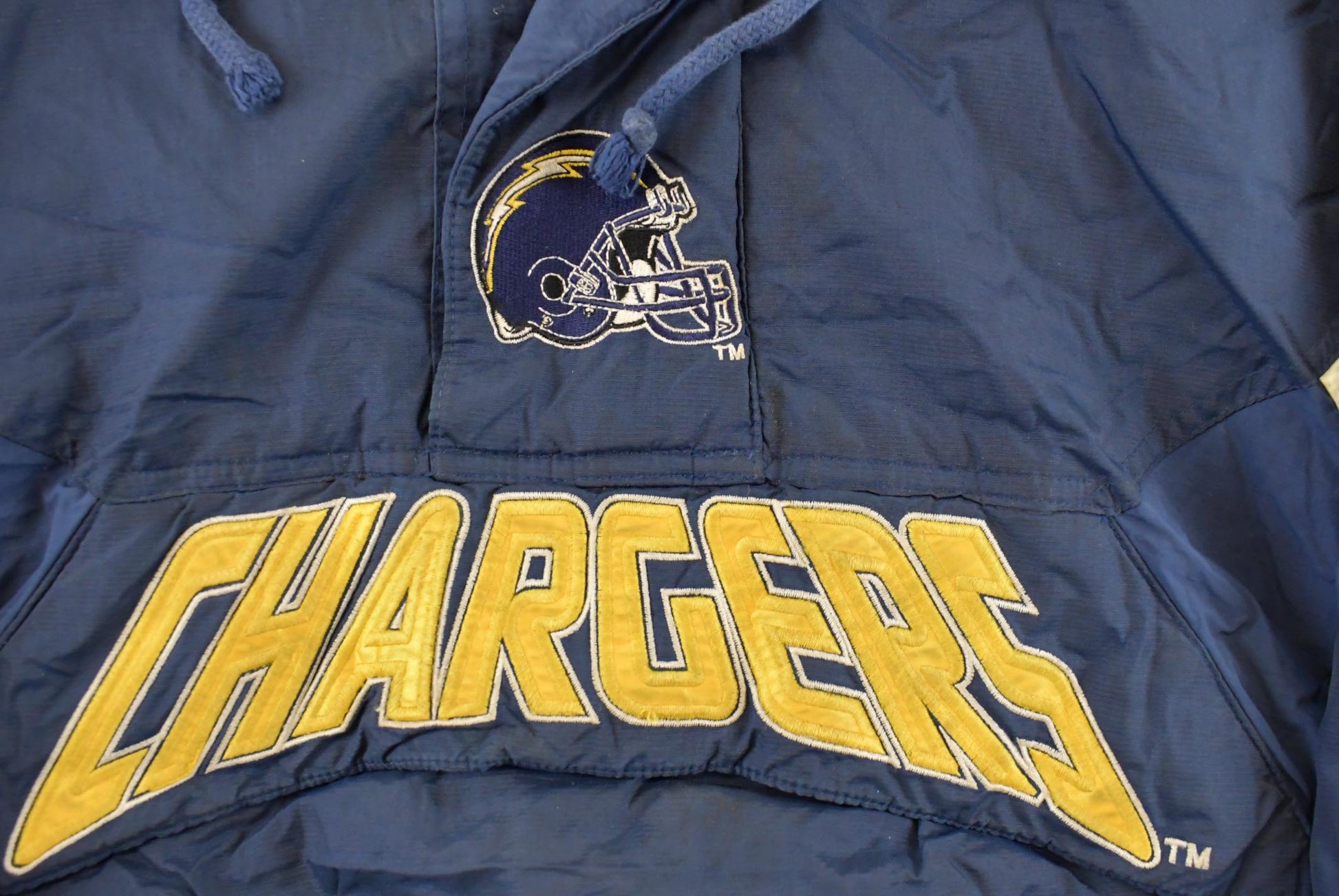 Vintage 1990s San Diego Chargers NFL Pro Line Starter Anorak Jacket Men's M from propervintagecanada