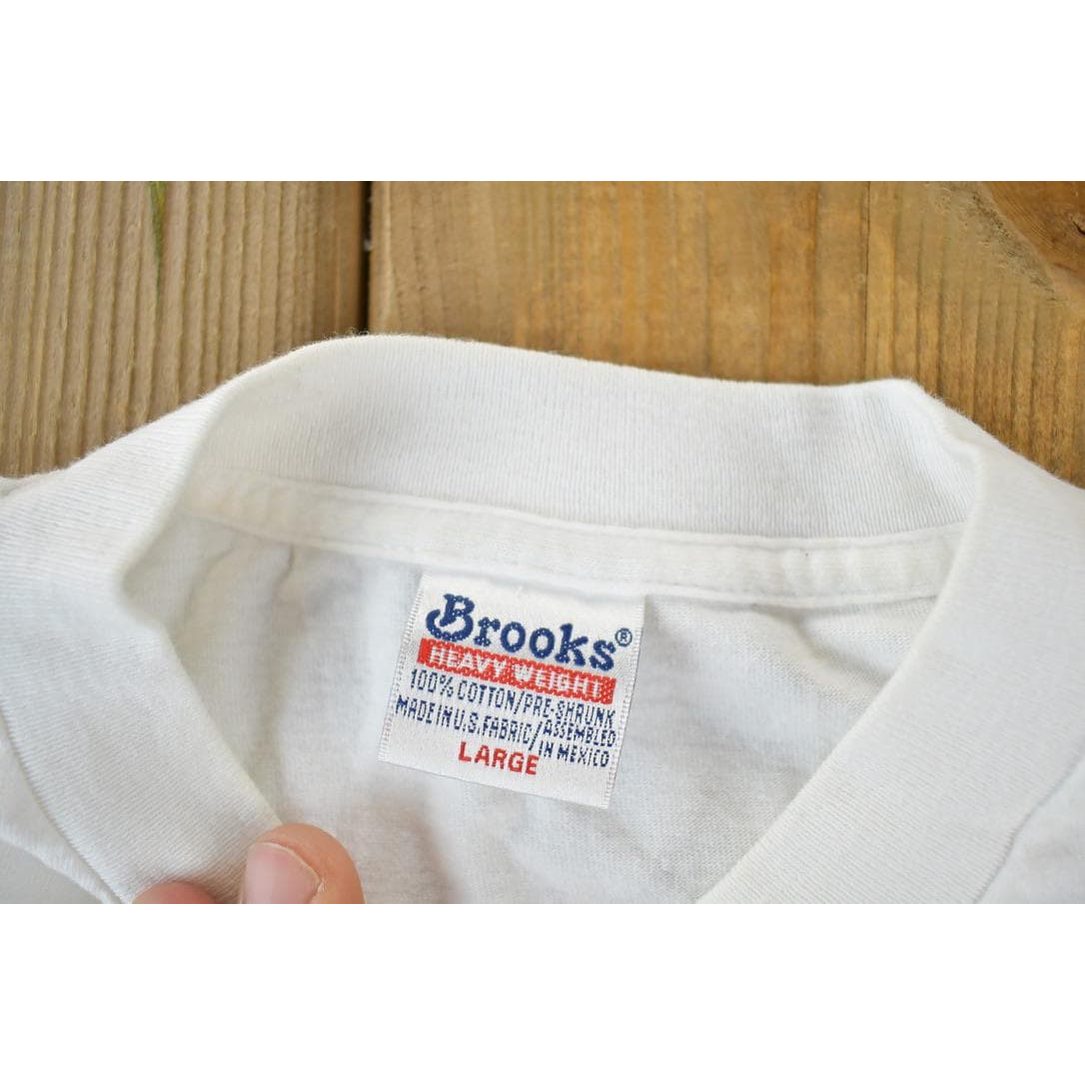 Vintage 1990s San Diego Save The Fish Souvenir Single Stitch Graphic Print T-Shirt Men's Large from propervintagecanada