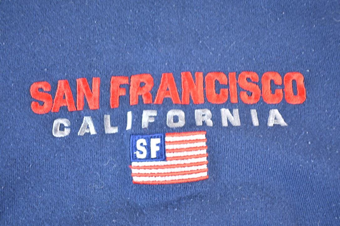 Vintage 1990s San Francisco Embroidered Crewneck Sweatshirt Mens M L Men's Large from propervintagecanada