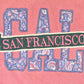 Vintage 1990s San Francisco Gal Paisley Embroidered Letters Crewneck Sweatshirt Mens L from propervintagecanada