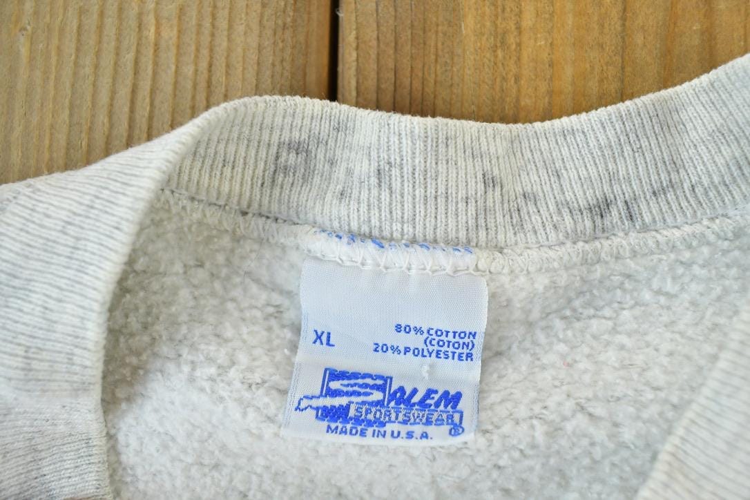 Vintage 1990s San Jose Sharks Aop NHL Hockey Crewneck Sweatshirt Men's Large from propervintagecanada