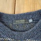 Vintage 1990s San Remo Knit Abstract Pattern Crewneck Sweater Men's Large from propervintagecanada
