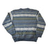 Vintage 1990s San Remo Knit Abstract Pattern Crewneck Sweater Men&