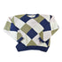 Vintage 1990s Sandhurst Hand Knit Silk & Cotton Crewneck Sweater Men&