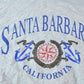 Vintage 1990s Santa Barbara California Crewneck Sweatshirt Made In USA Men's Large from propervintagecanada