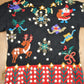 Vintage 1990s Santa Christmas Theme Knitted Sweater Men's Medium from propervintagecanada