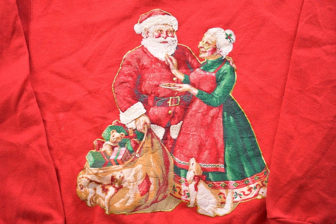 Vintage 1990s Santa Claus Christmas Sweater from propervintagecanada
