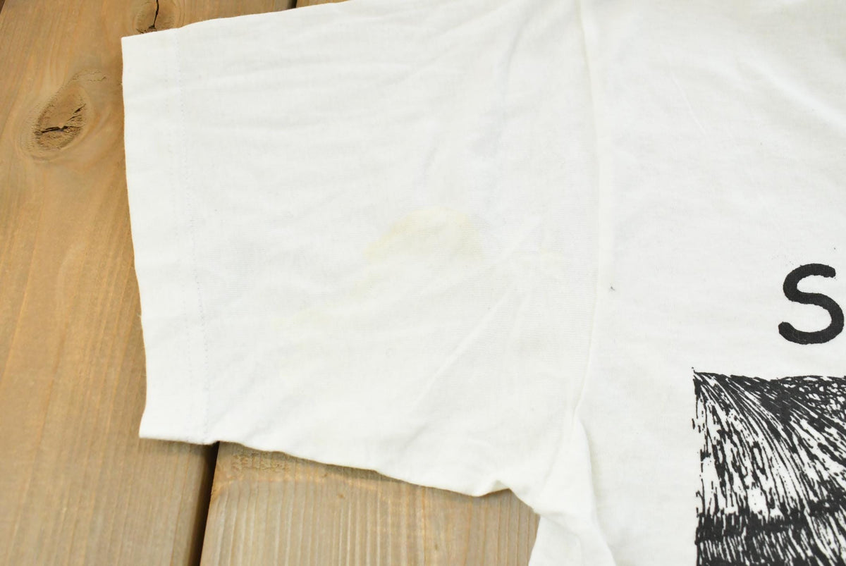 Vintage 1990s Santa Maria Colombia Art Souvenir T-Shirt Mens M from propervintagecanada