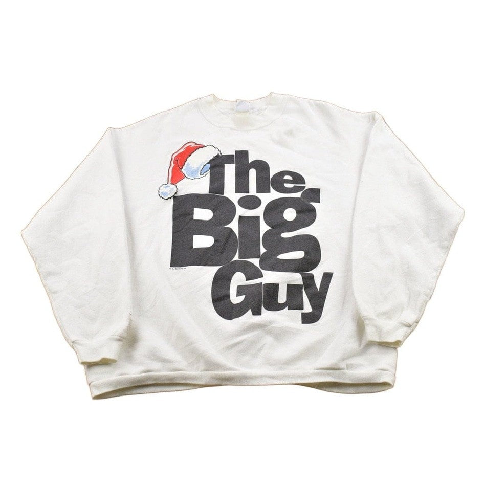 Vintage 1990s Santa Theme Christmas Sweater Men's Medium from propervintagecanada