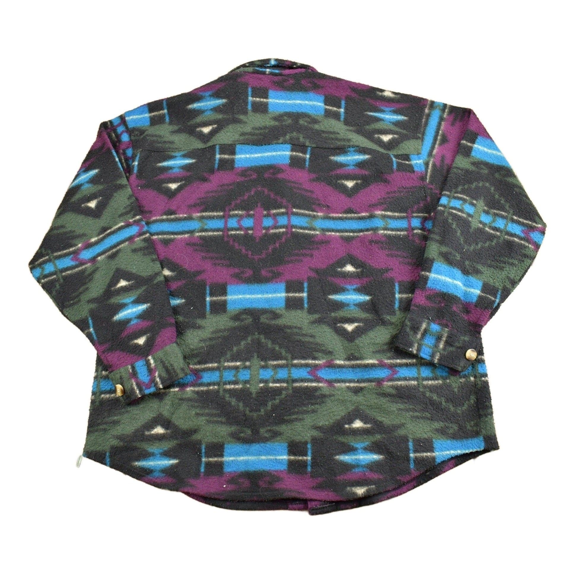 Vintage 1990s Santana Aztec Fleece Sweater Men's XL from propervintagecanada