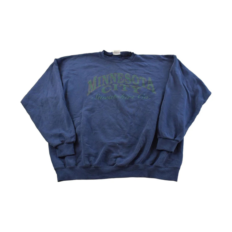 Vintage 1990s Santee Minnesota City Crewneck Sweatshirt Mens 2XL from propervintagecanada