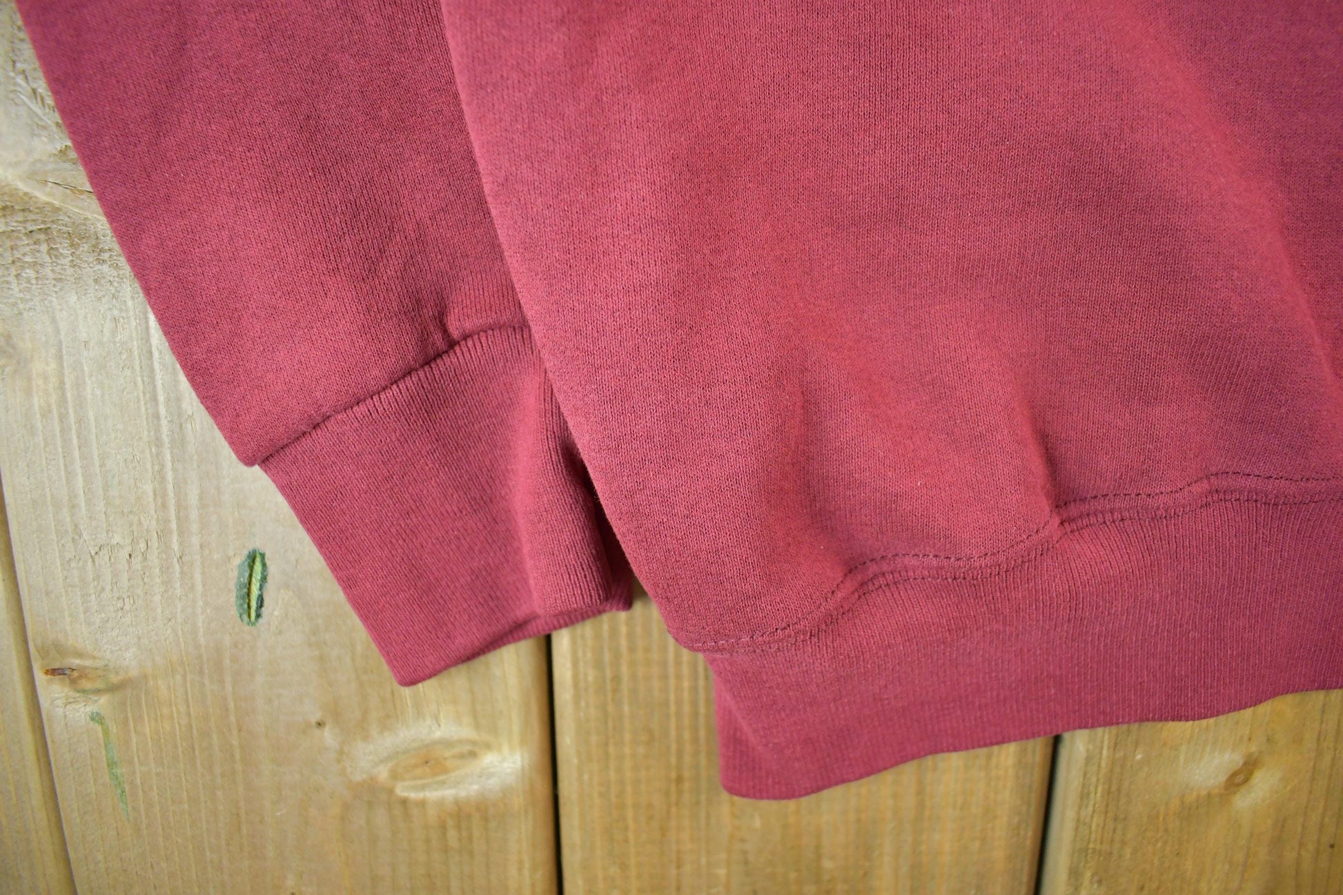 Vintage 1990s Santee Sweats Blank Crewneck Sweatshirt Men's Small from propervintagecanada