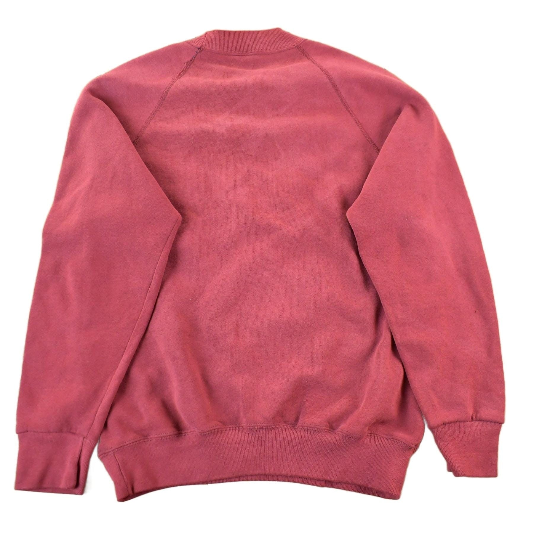 Vintage 1990s Santee Sweats Blank Crewneck Sweatshirt Men's Small from propervintagecanada