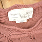 Vintage 1990s Sara Valentina Yarn Knit Sweater Men's Large from propervintagecanada