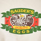 Vintage 1990s Sauder's Eggs Cartoon Farm Graphic Print Crewneck Sweatshirt Mens L from propervintagecanada