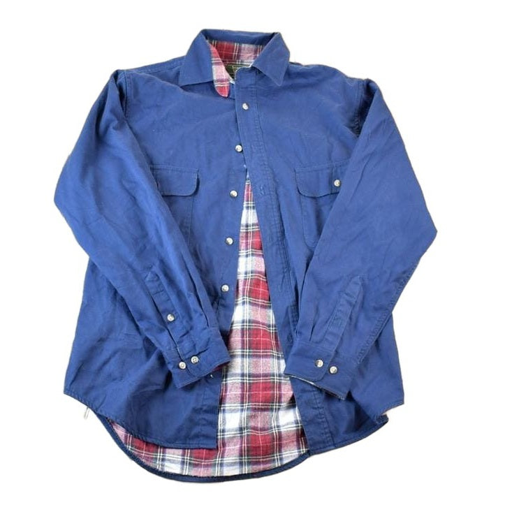 Vintage 1990s Scandia Woods Lined Button Up Western Style ShirtMen's Medium from propervintagecanada
