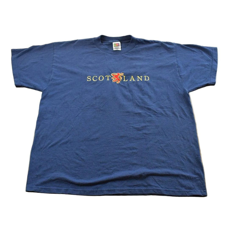 Vintage 1990s Scotland Souvenir T-Shirt Men's XL from propervintagecanada