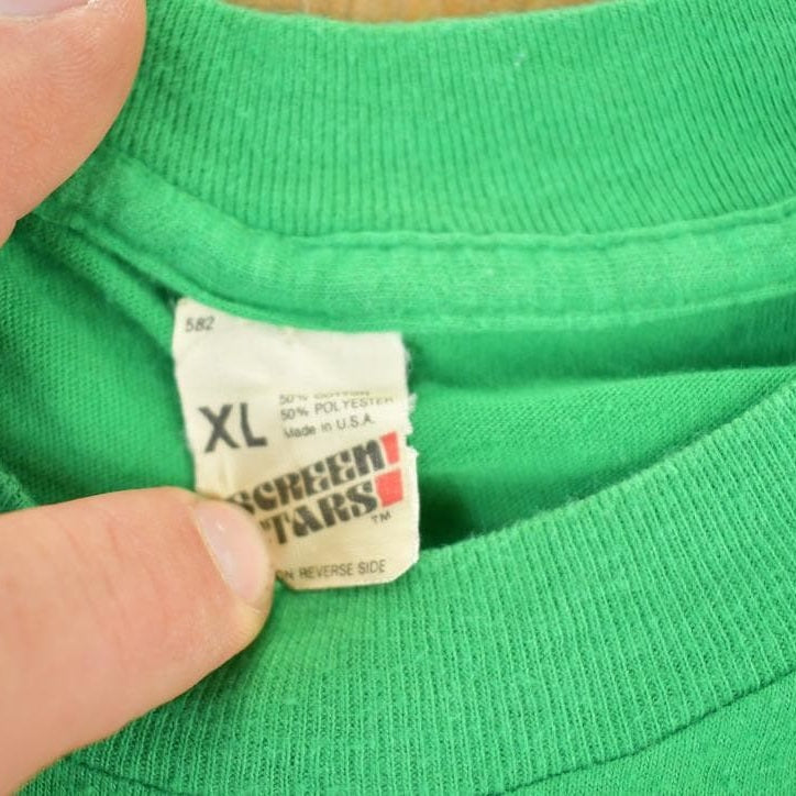 Vintage 1990s Screen Stars Best Worlds Best Dad Souvenir Single Stitch Graphic Print T-Shirt Men's Small from propervintagecanada