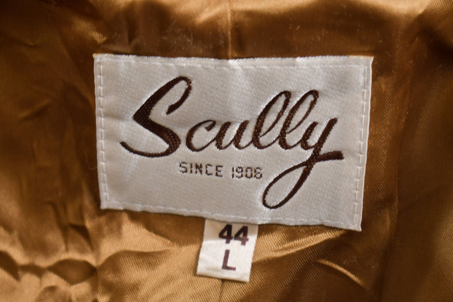 Vintage 1990s Scully Suede Leather Blazer Men's Large from propervintagecanada