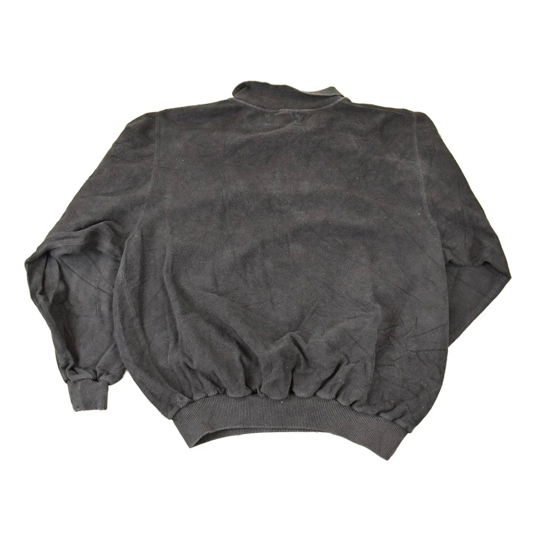 Vintage 1990s SDI Golfing Quarter Button Fleece Collared Sweatshirt Mens L from propervintagecanada