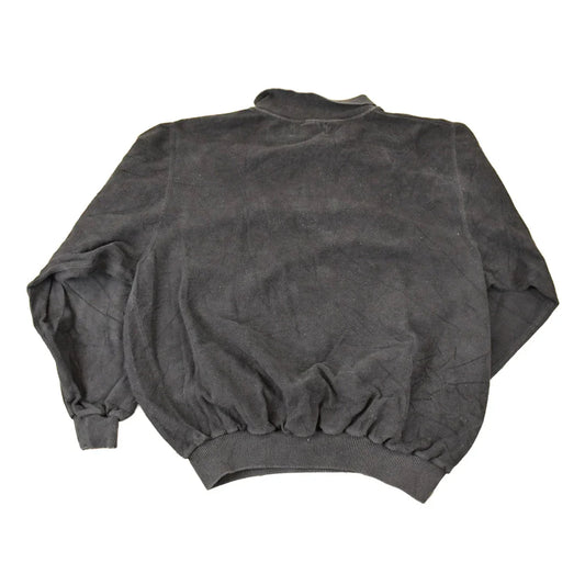 Vintage 1990s SDI Golfing Quarter Button Fleece Collared Sweatshirt Mens L from propervintagecanada