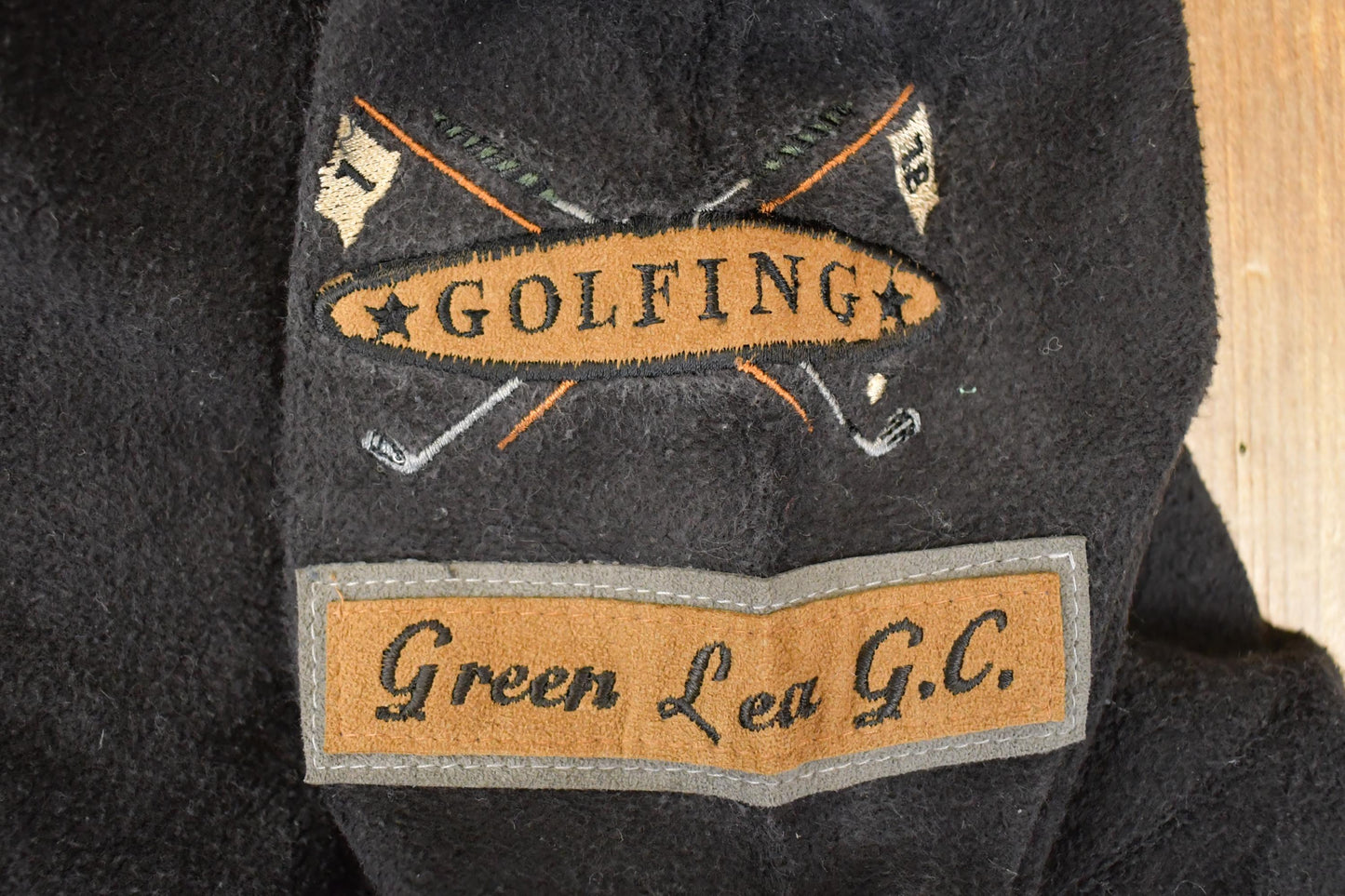 Vintage 1990s SDI Golfing Quarter Button Fleece Collared Sweatshirt Mens L from propervintagecanada