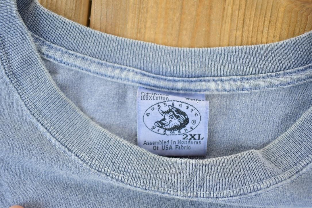 Vintage 1990s Sea Dog Souvenir Single Stitch Graphic Print T-Shirt Men's 2XL from propervintagecanada