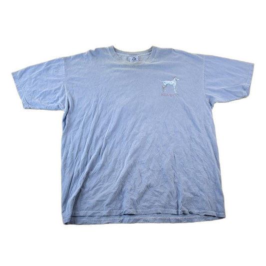 Vintage 1990s Sea Dog Souvenir Single Stitch Graphic Print T-Shirt Men's 2XL from propervintagecanada