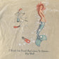 Vintage 1990s Sea Dog Sun Faded Souvenir Graphic Print T-Shirt Men's Large / 90s Mermaid Sea Life / Nature / Vintage Streetwear from propervintagecanada
