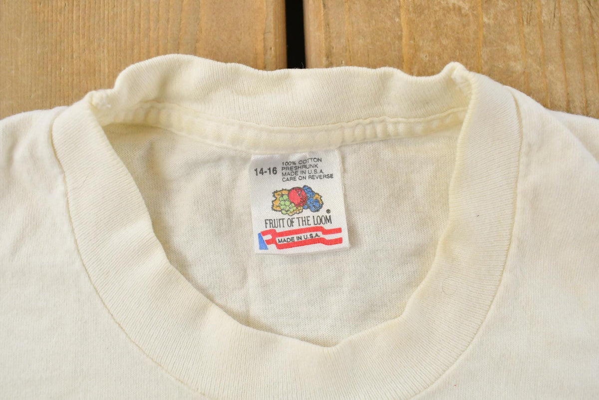 Vintage 1990s Sea Turtles Human I Tees Travel T-Shirt Youth L from propervintagecanada
