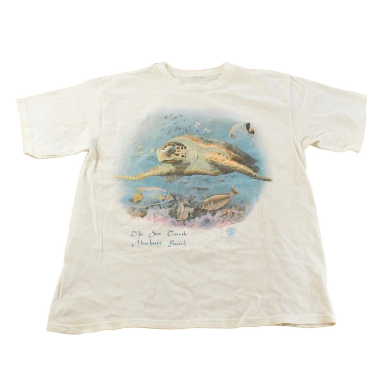 Vintage 1990s Sea Turtles Souvenir Travel T-Shirt Men's L from propervintagecanada