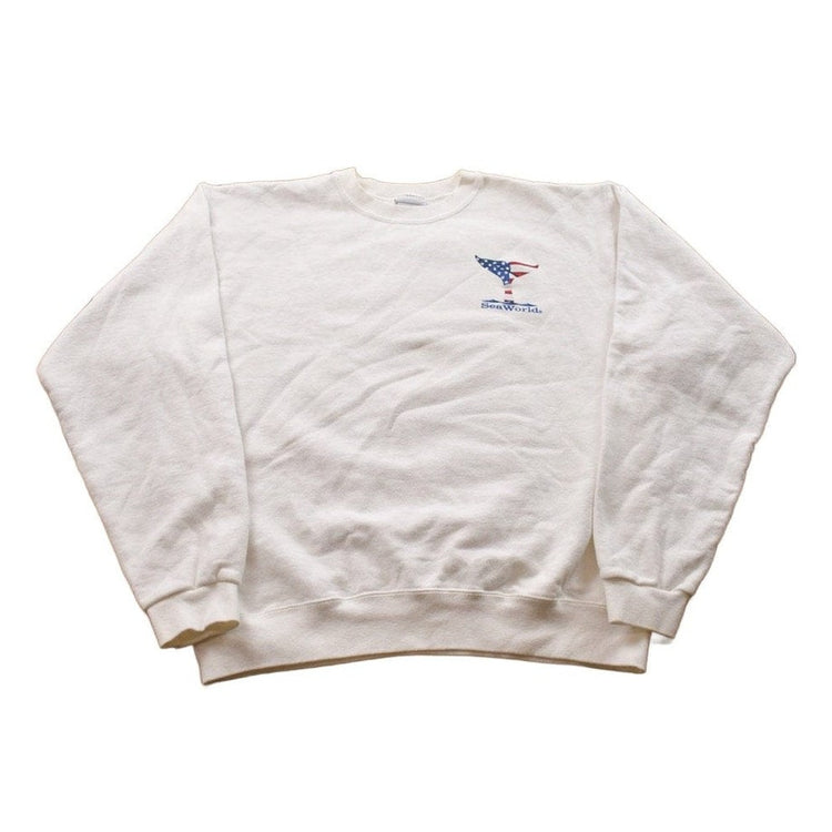 Vintage 1990s Sea World Crewneck Sweatshirt Men's M from propervintagecanada