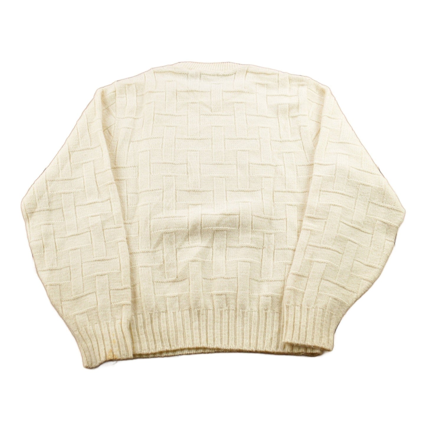 Vintage 1990s Sears Kings Road Knitted Crewneck Sweater Men's S from propervintagecanada