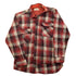 Vintage 1990s Sears Roebuck Plaid Flannel Button Up Shirt Men&