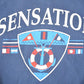 Vintage 1990s Sensation Yachting Souvenir Crewneck Sweatshirt Men's M / 90's Boating Vacation Graphic Sweater from propervintagecanada
