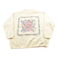 Vintage 1990s Separate Issue Floral Crewneck Sweater Men's Medium from propervintagecanada