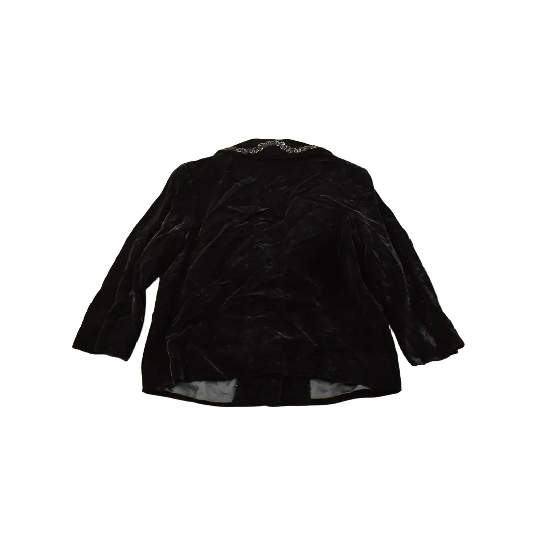 Vintage 1990s Sequin Blazer Jacket Women's S from propervintagecanada