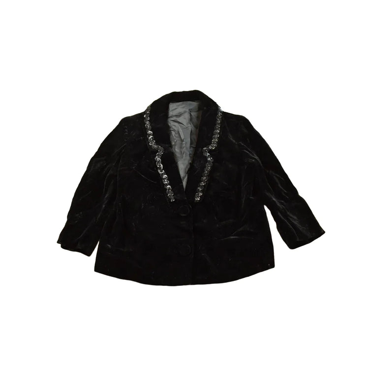 Vintage 1990s Sequin Blazer Jacket Women's S from propervintagecanada