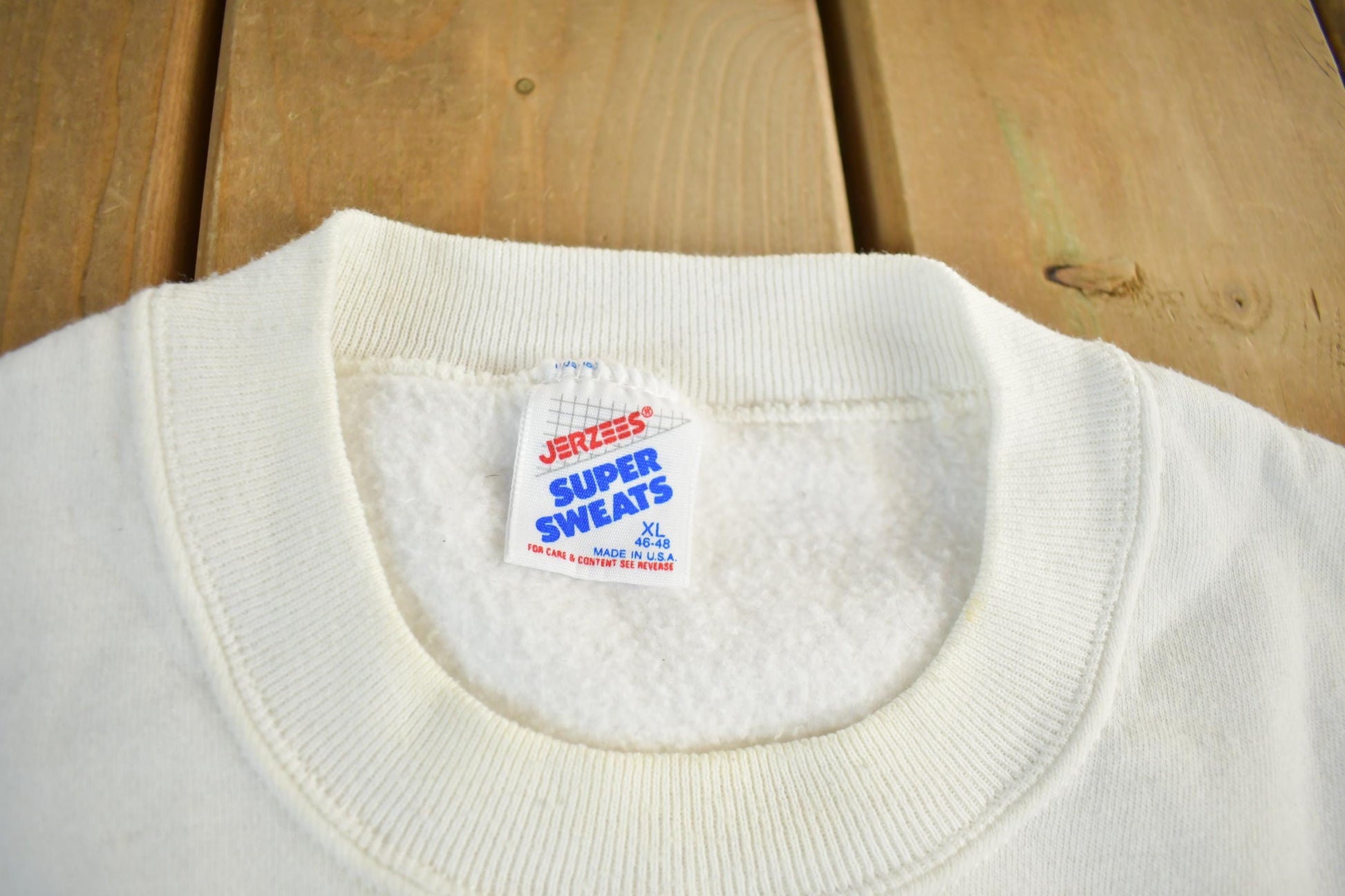 Vintage 1990s Shakra Shirts Infinity Sign Graphic Crewneck Sweatshirt Men's Large from propervintagecanada