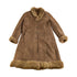 Vintage 1990s Shearling Suede Coat Men&