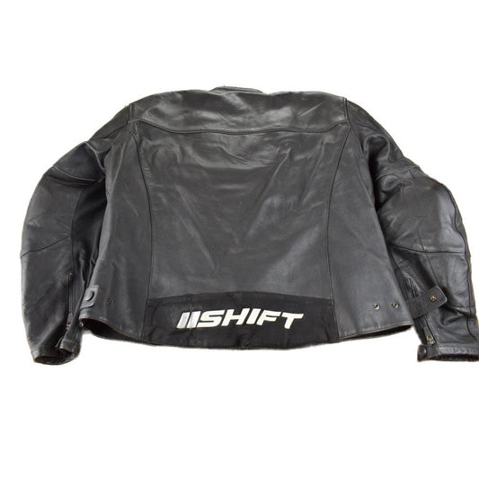 Vintage 1990s SHIFT Leather Motorcycle Jacket Men's 2XL from propervintagecanada
