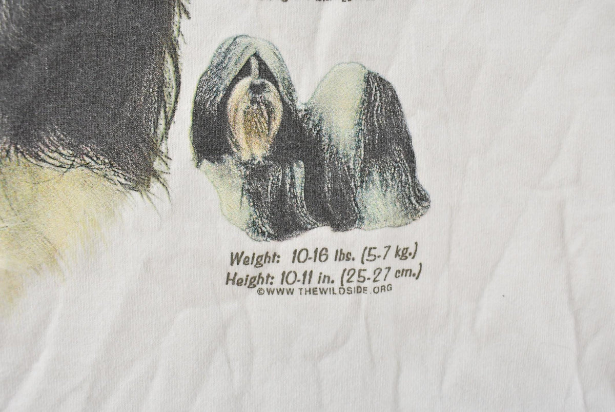 Vintage 1990s Shih Tzu Dog Graphic T-Shirt Men's XL from propervintagecanada