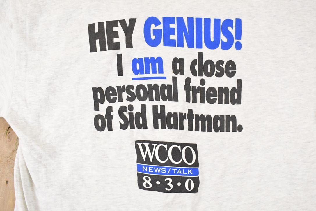 Vintage 1990s Sid Hartman Souvenir Travel T-Shirt Men's L / Destination Shirt / 90s Single Stitch Graphic Tee / Made in USA from propervintagecanada
