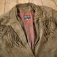 Vintage 1990s Siena Brown Suede Leather Fringe Jacket Women's M from propervintagecanada