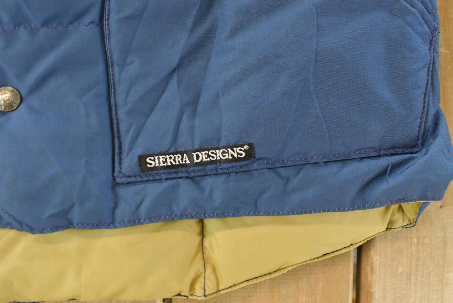 Vintage 1990s Sierra Designs Vest Jacket Men's Small / Outdoors Coat / Puffer Vest from propervintagecanada