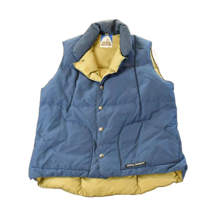 Vintage 1990s Sierra Designs Vest Jacket Men's Small / Outdoors Coat / Puffer Vest from propervintagecanada