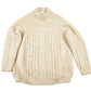 Vintage 1990s Simpkin's Sweaters Cable Knit Mockneck Sweater Men's Medium from propervintagecanada