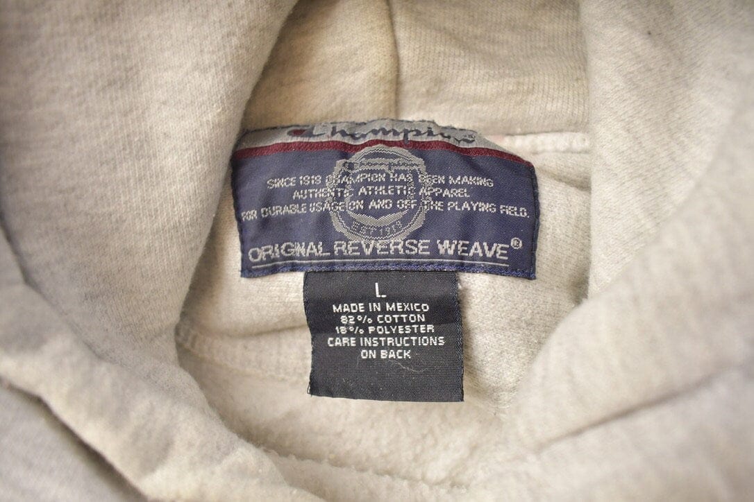 Vintage 1990s Simpson College Champion Reverse Weave Crewneck Men's Large from propervintagecanada